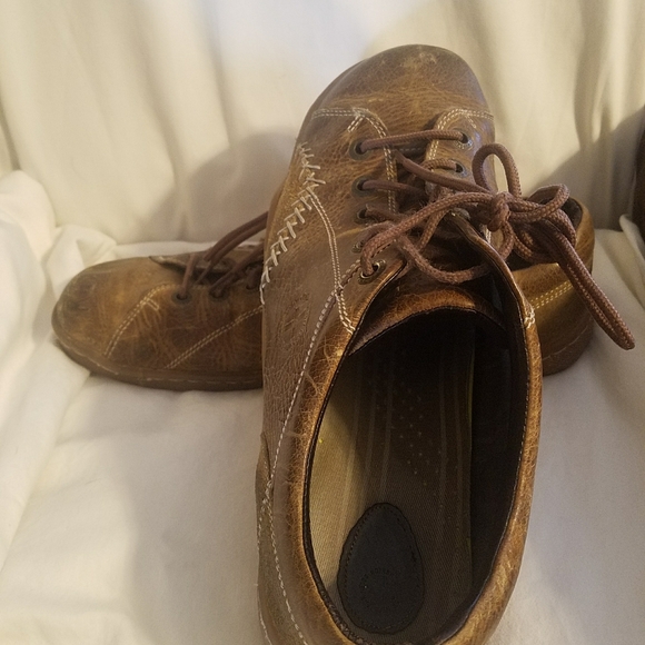 Dr Martens Leather Shoes Size 12 Brown Air Cushion - Picture 4 of 5